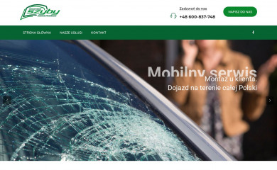 autoszyby-trzaska.pl screenshot