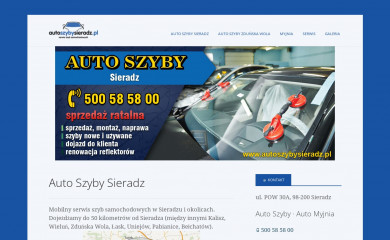 autoszybysieradz.pl screenshot