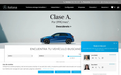 autasamercedes.es screenshot