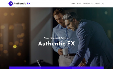 authenticfx.com screenshot