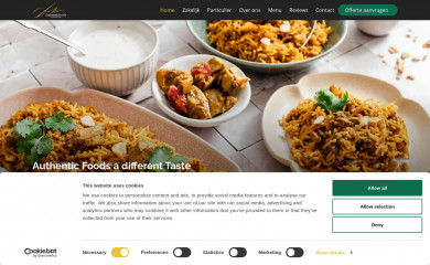 authenticfoods.nl screenshot