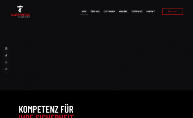 authentic-security.de screenshot