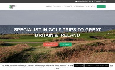 authentic.golf screenshot