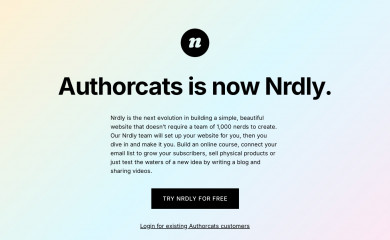 https://authorcats.com screenshot