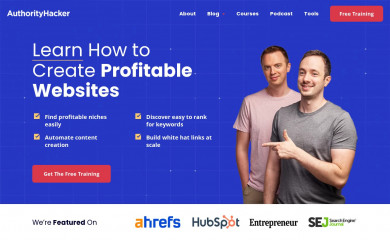 authorityhacker.com screenshot
