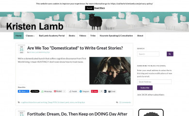 authorkristenlamb.com screenshot