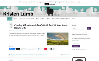 authorkristenlamb.com screenshot