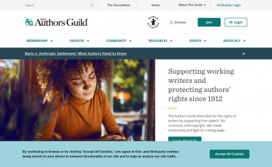 authorsguild.org screenshot