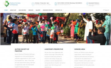 autismpak.com screenshot