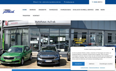 autrak.de screenshot
