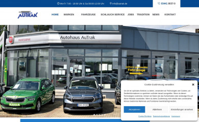 autrak.de screenshot
