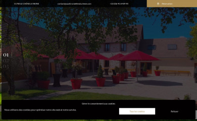 auxhirondellesduchene.com screenshot