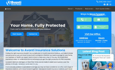 avanti-ins.com screenshot