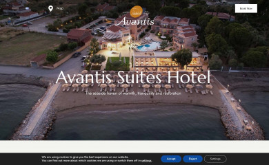 avantis-hotel.gr screenshot