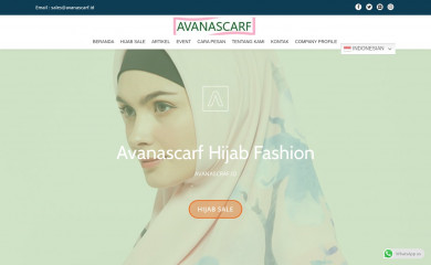 avanascarf.id screenshot