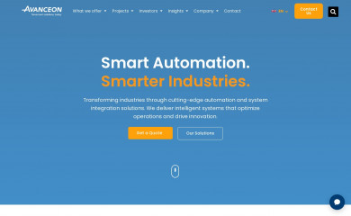 avanceon.ae screenshot