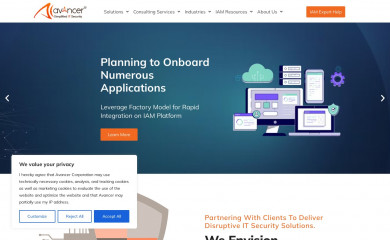avancercorp.com screenshot