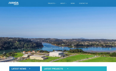 avanda.co.nz screenshot