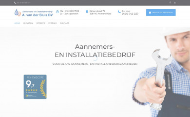 avandersluis.nl screenshot