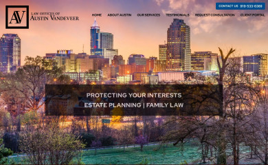 avandeveerlaw.com screenshot