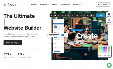 https://avada.com/ screenshot