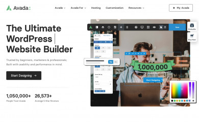 https://avada.com/ screenshot