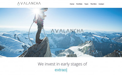 avalancha.ventures screenshot