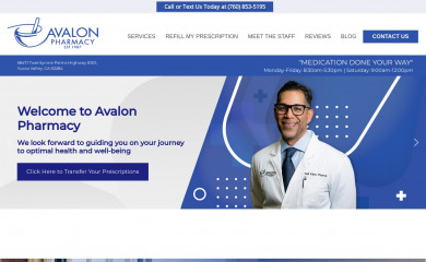 avalondrugstore.com screenshot