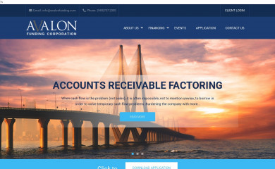 avalonfunding.com screenshot