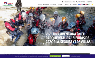 aventurasport.es screenshot