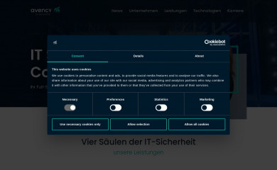 avency-security.de screenshot