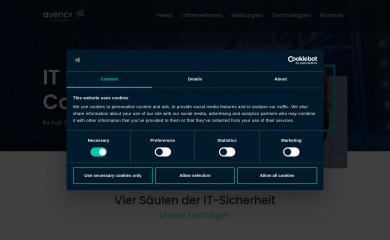 avency-security.de screenshot
