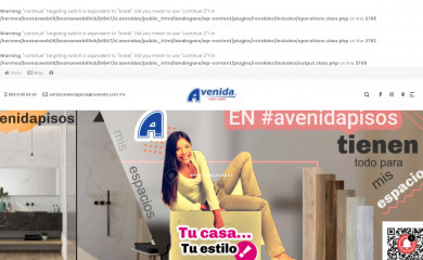 avenida.com.mx screenshot