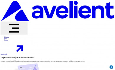https://avelient.co/ screenshot