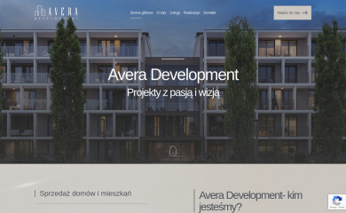averadevelopment.pl screenshot