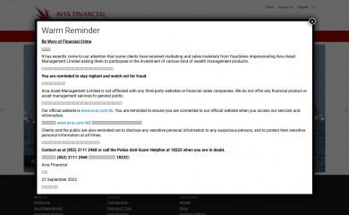 avia.com.hk screenshot