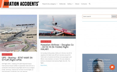 aviation-accidents.net screenshot