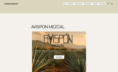 avisponmezcal.com.mx screenshot