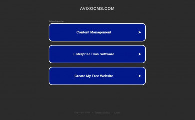 avixocms.com screenshot