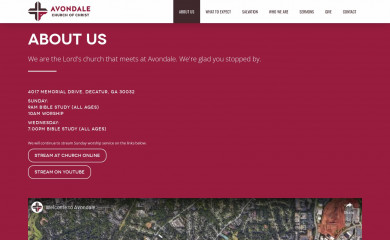 avondale-coc.org screenshot