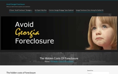 avoidgeorgiaforeclosure.com screenshot
