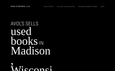 avolsbooks.com screenshot