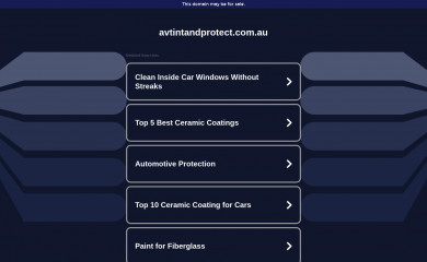 avtintandprotect.com.au screenshot