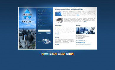 aw-klima.com.pl screenshot