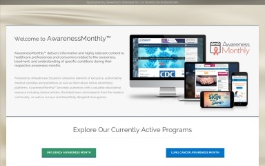 awarenessmonthly.com screenshot