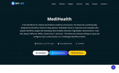 MediHealth screenshot