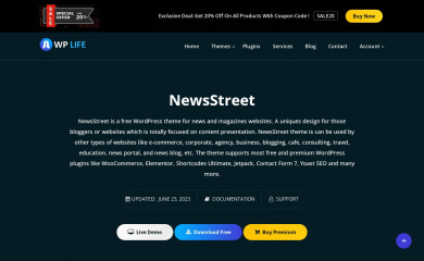 NewsStreet screenshot