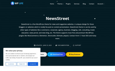 NewsStreet screenshot