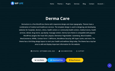 https://awplife.com/wordpress-free-theme/derma-care/ screenshot