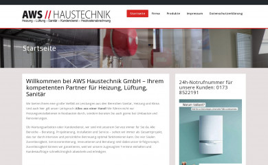 aws-aue.de screenshot